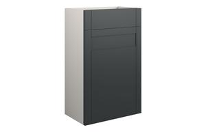 Abbi 500mm Standard WC Unit - Matt Graphite Grey (Grey Cab)